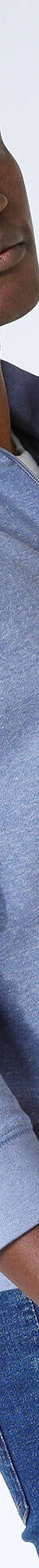 Sweat entièrement zippé uni (bleu jean) Sweat entièrement zippé uni (bleu jean)